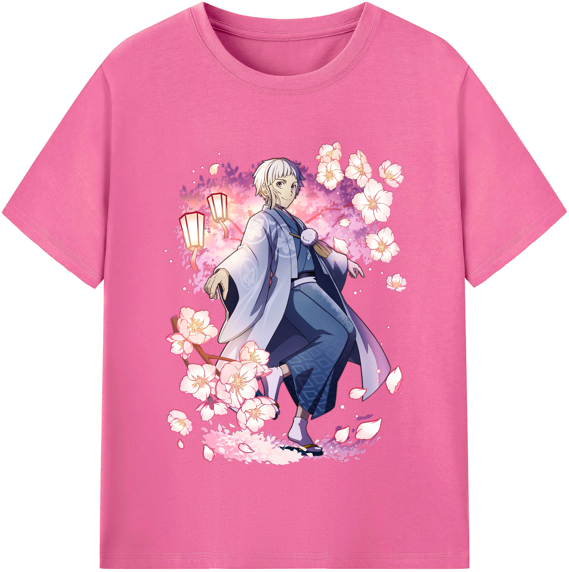 （画像用） 文豪ストレイドッグス Bungo Stray Dogs レディースカジュアルプリントTシャツ（綿100％）